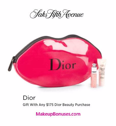 promo dior|Dior free gift with purchase.